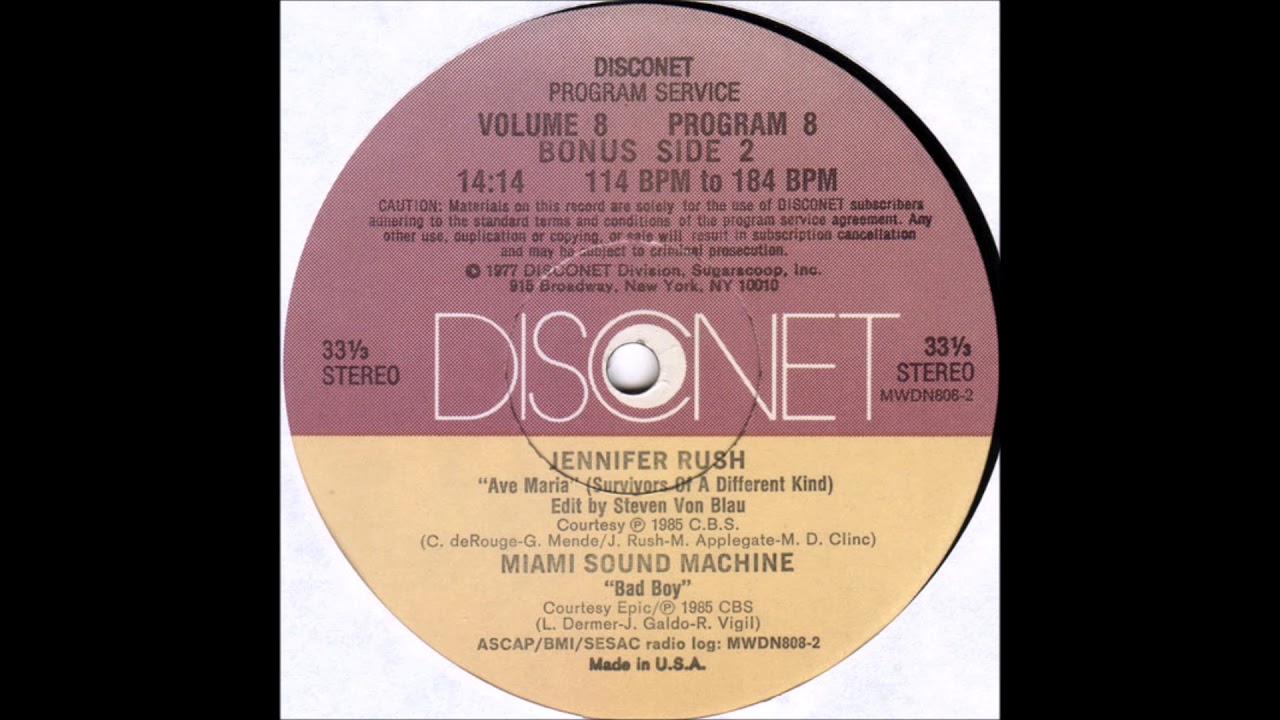 Jennifer Rush - Ave Maria 12