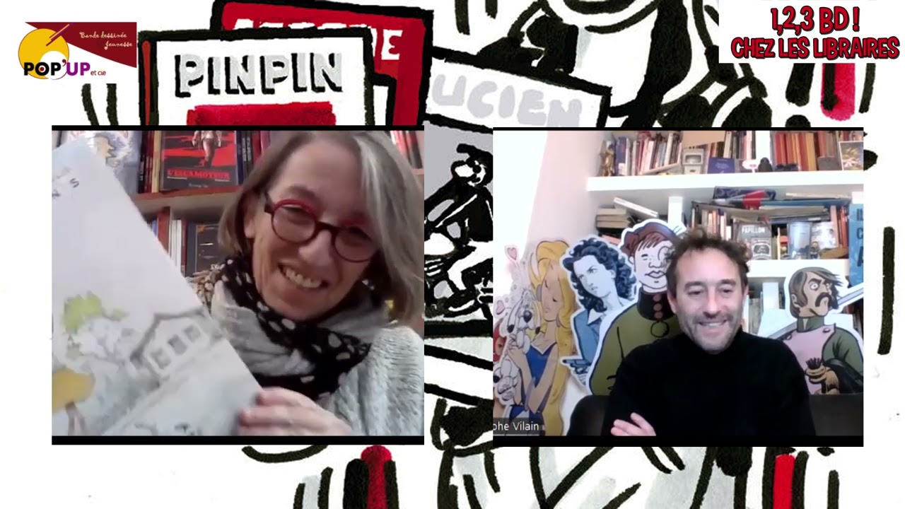 1,2,3 ! BD Chez Les Libraires #S5E32 Catherine et la Librairie Pop Up & Cie à Nîmes.