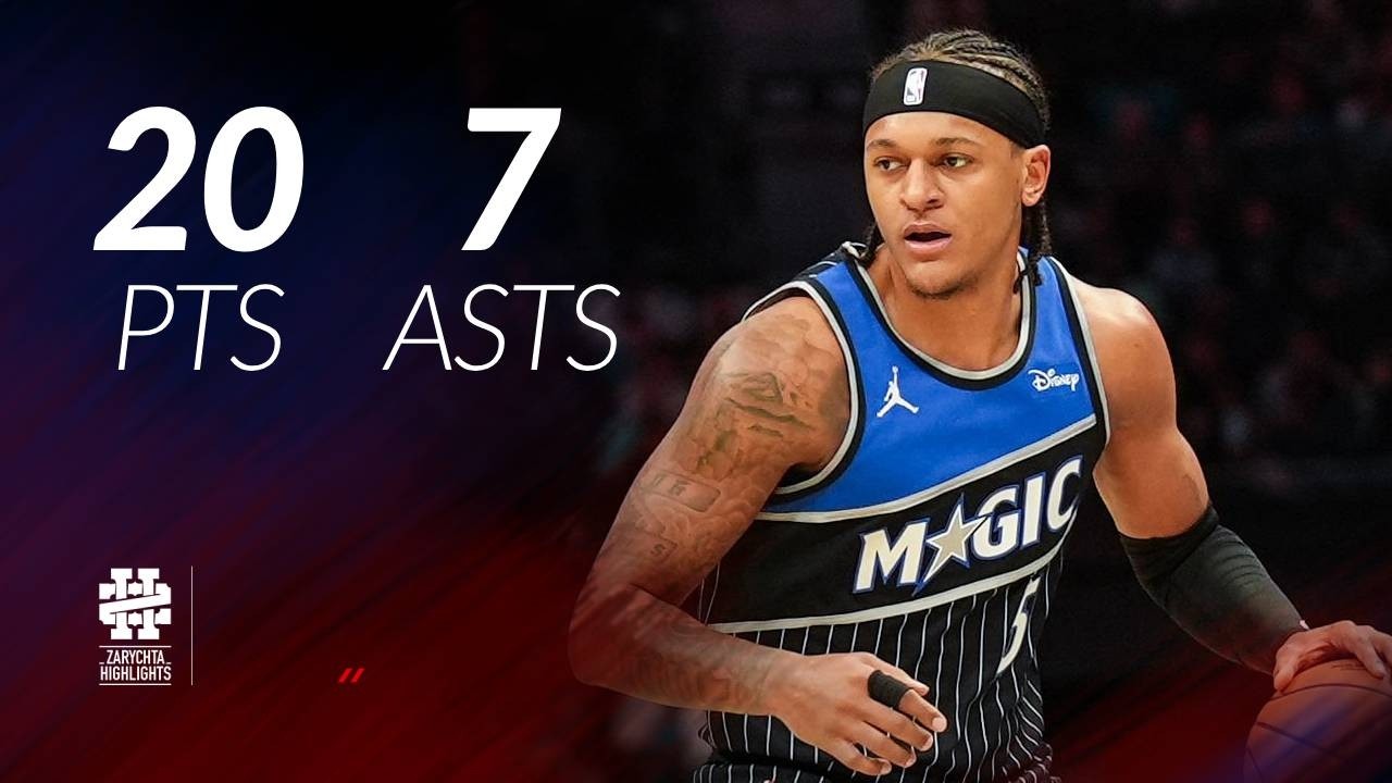 Paolo Banchero 20 pts 7 asts vs Hornets 25/26 season