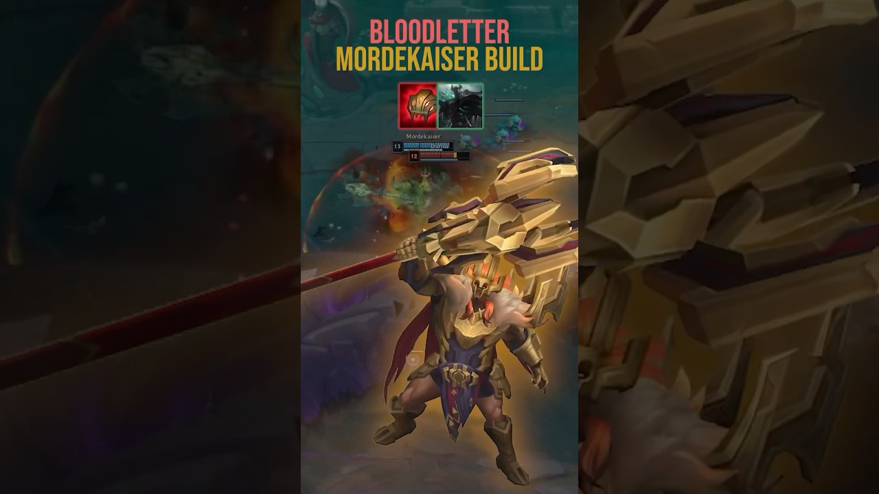Bloodletter's Mordekaiser?! Are you going to try it out? #leagueoflegends #lolguides #loltips