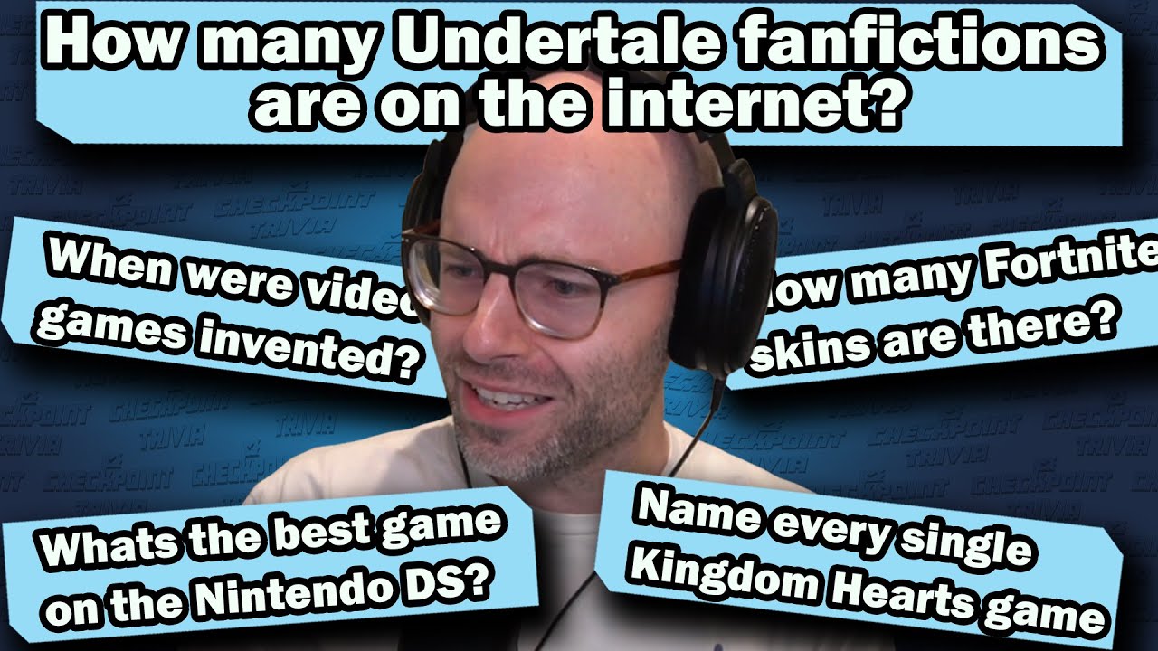 I made an IMPOSSIBLE gaming quiz for my friends | Checkpoint Trivia
