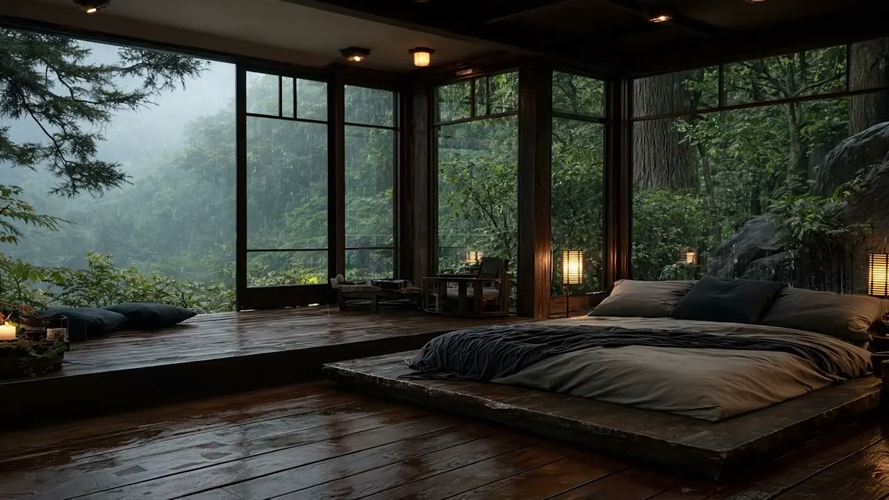 Rain Falling Softly | Calm Background for Reading & Study