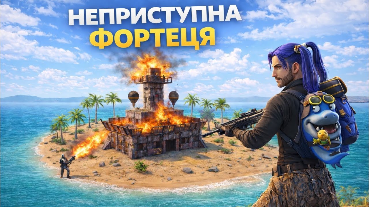 ИСТОРИЯ ОСТРОВА за АЭРОПОРТОМ! Построил КРЕПОСТЬ на пустынном ОСТРОВЕ в игре Lios/Лиос