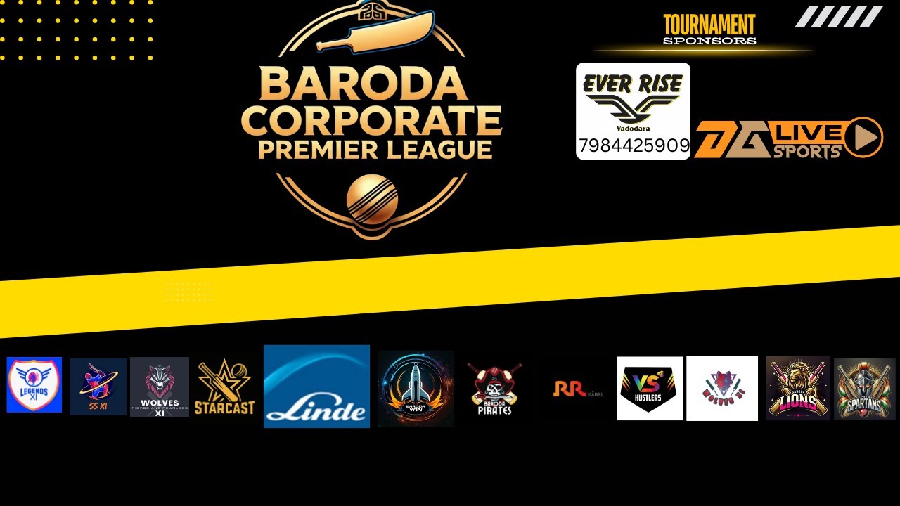 LIVE ! BARODA CORPORATE PREMIER LEAGUE  I T20 | DAY 19 I SEMI-FINALS