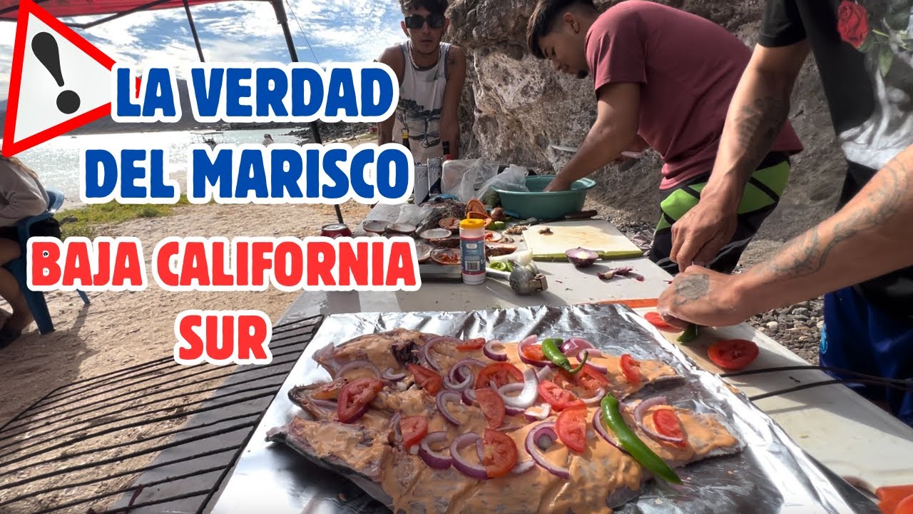 😱 ¡Así se Cocina el PESCADO MÁS DELICIOSO del MAR! 🐟 Bahía Concepción, Mulegé Baja California Sur 🌴