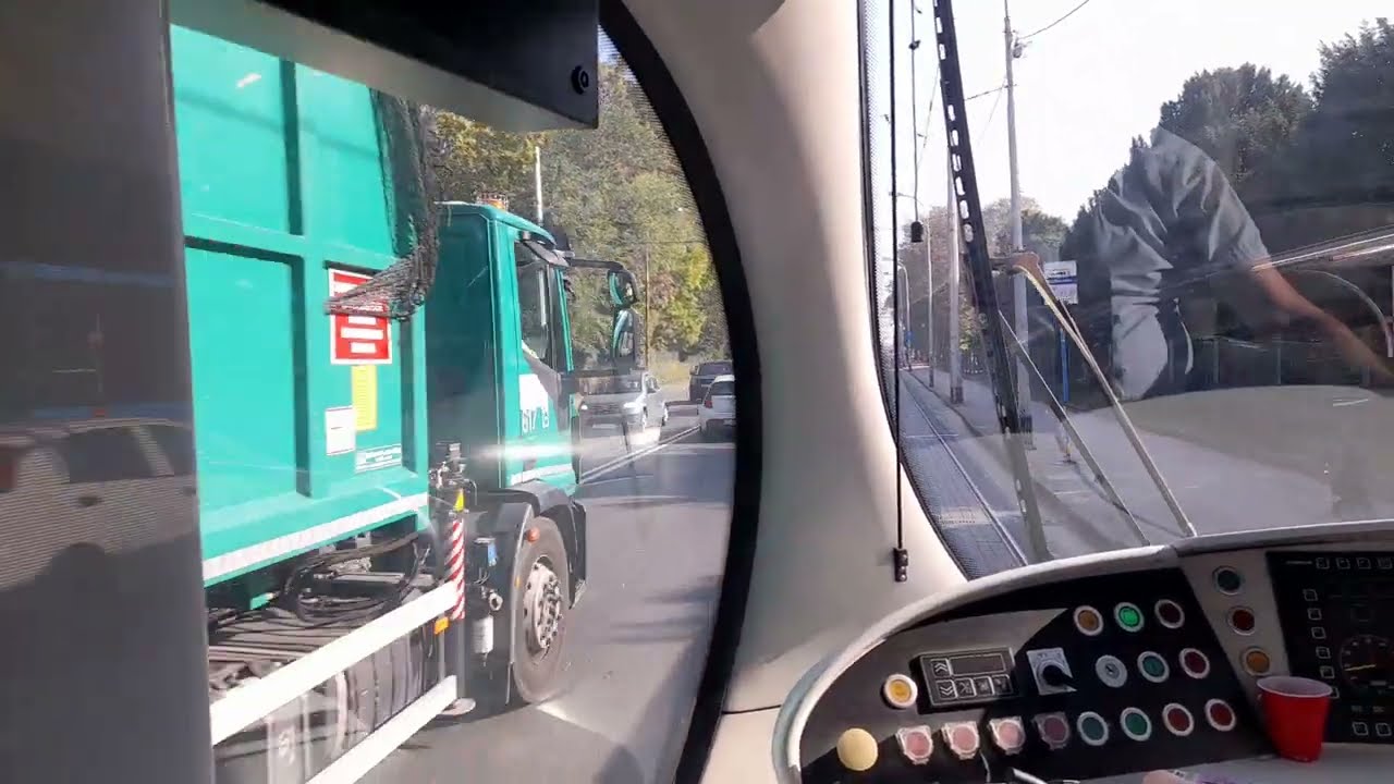 Zagreb- vožnja tramvajem od Vlaške do Dubrave