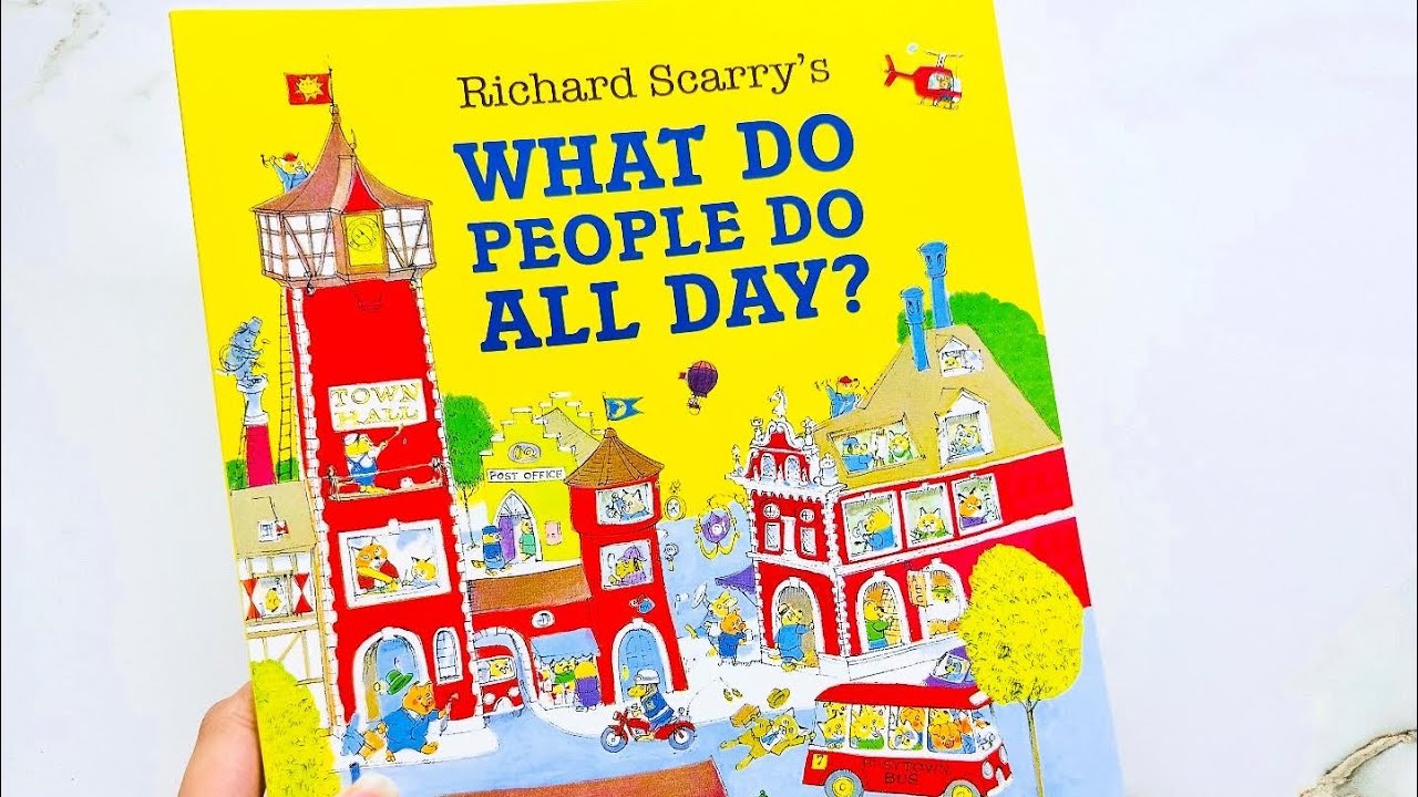 What do people do all day?  by Richard Sccary
