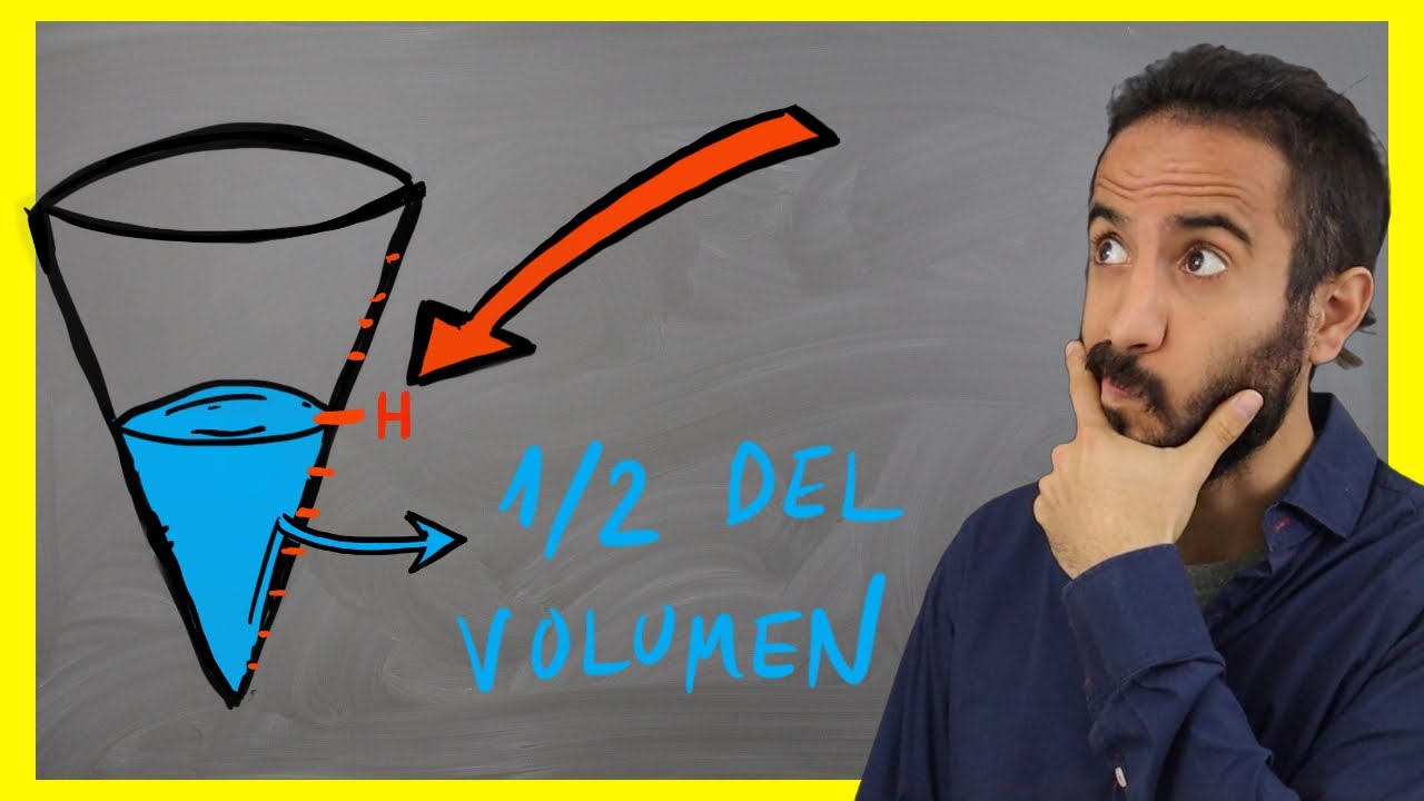 Porqué es tan DIFICIL llenar este vaso hasta la mitad