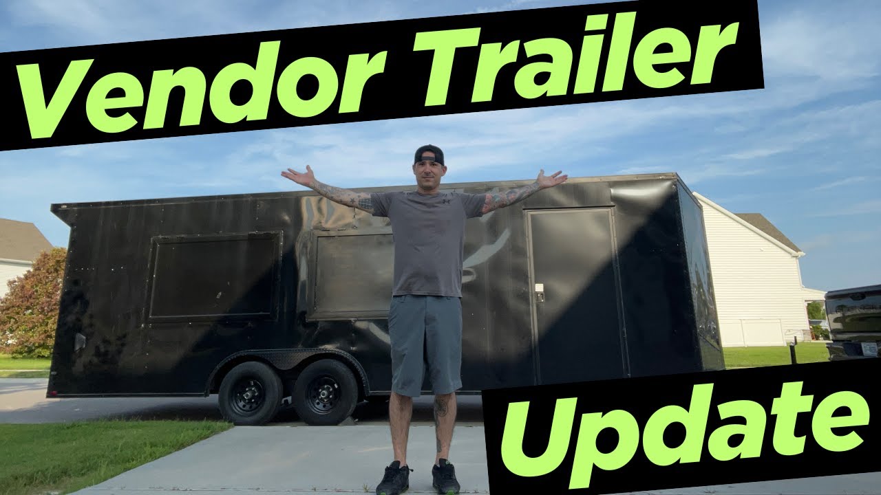 Vendor Trailer Update / Installing Wire Cube Shelves