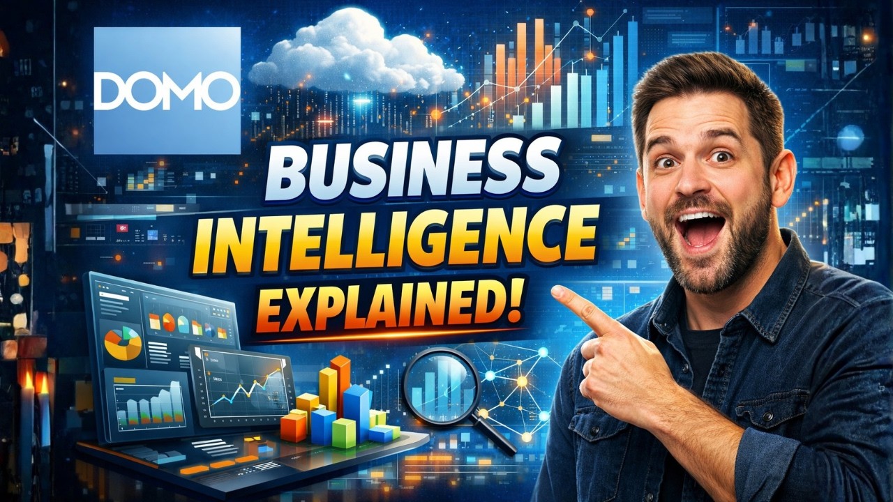 DOMO Business Intelligence Explained -  Dashboards, Data Pipelines, and Real Use Cases