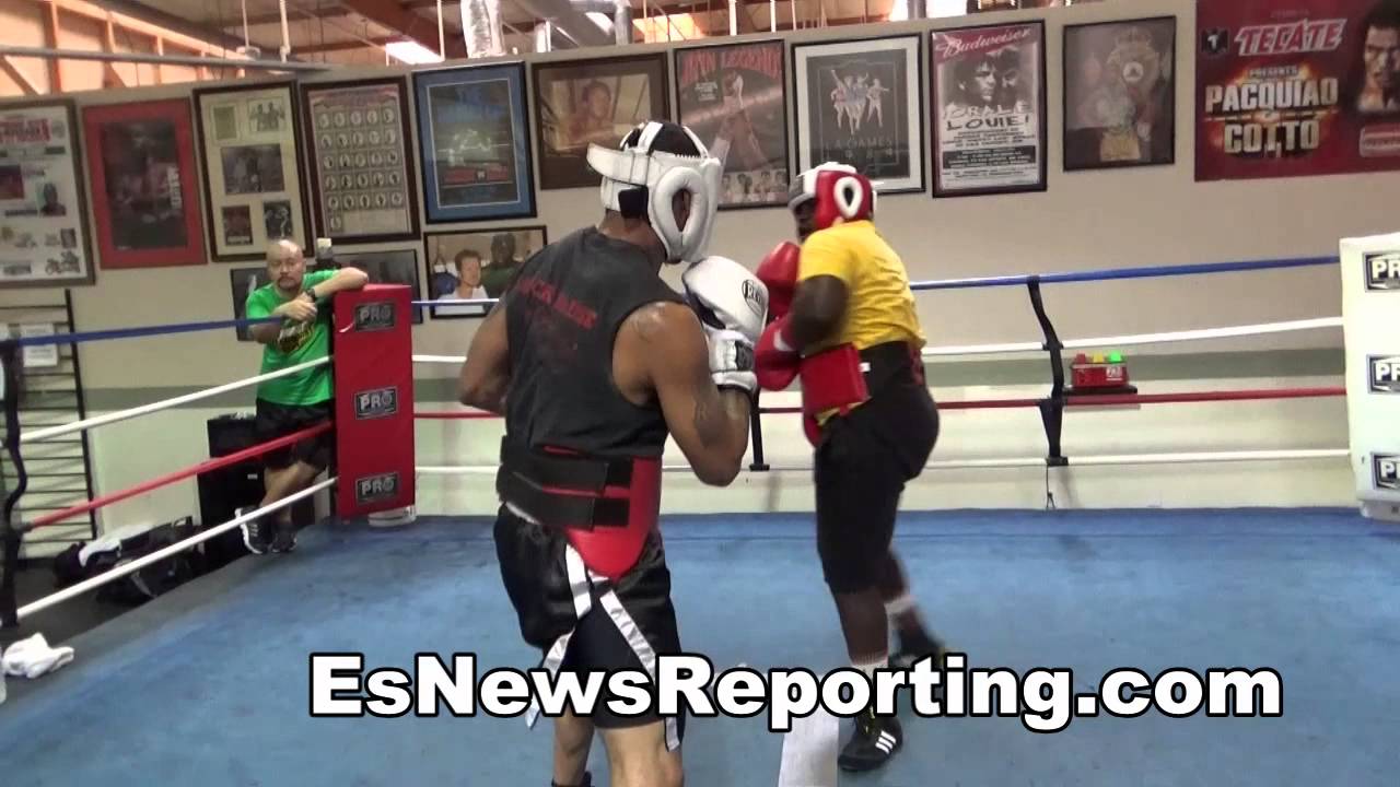 greg hackett sparring at power house - EsNews boxing
