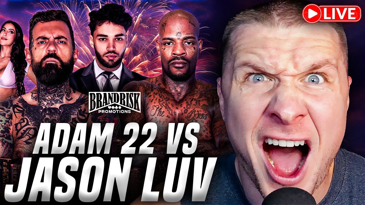 Brandrisk 12/ZUFFA 01 WATCH PARTY - FIRST LIVESTREAM OF 2026 - UFC 324 TOMORROW!!