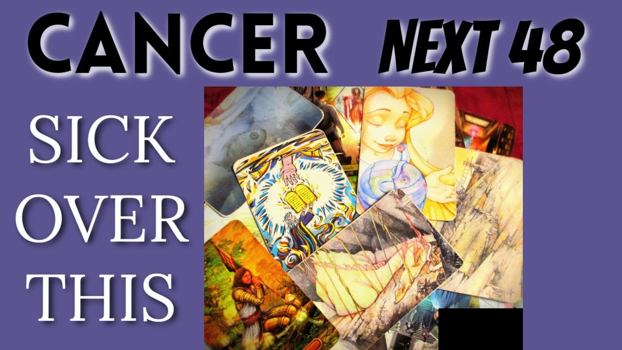 CANCER! NEXT 48! They are in ANGUISH over how they treated you! So much regret! love tarot