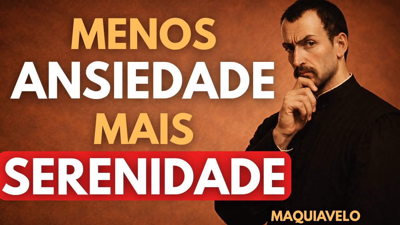 Quando você para de esperar, a paz volta 🔥 Maquiavel