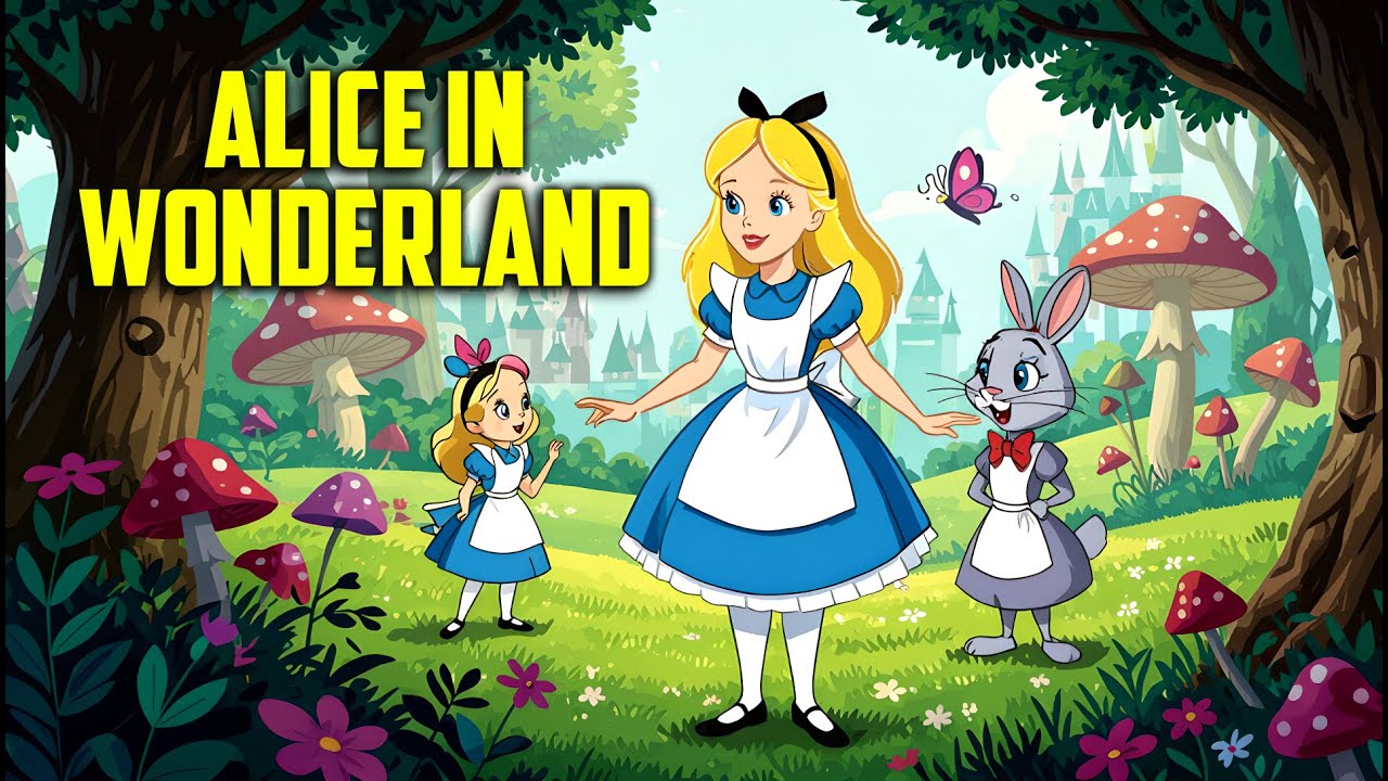 Alice in Wonderland – The Whole Story | Calm Sleep Story for Kids