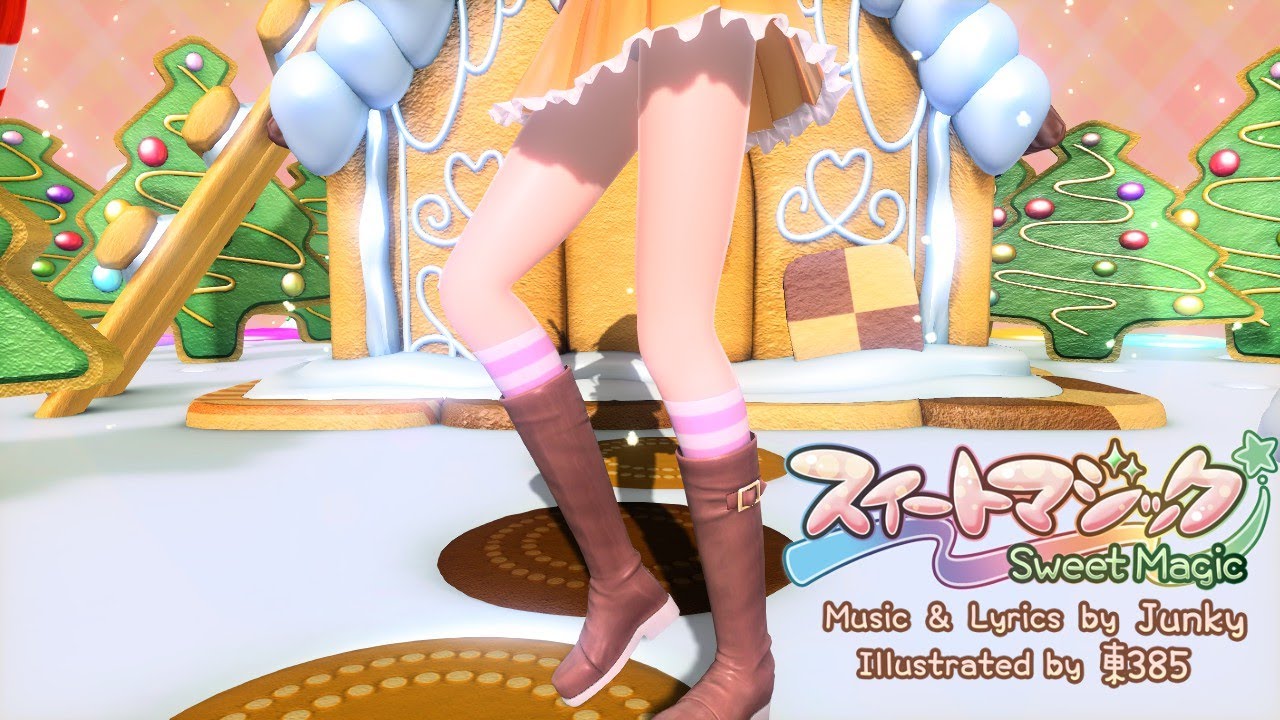 【紳士向け】鏡音リン(夢見るパンダ) 美脚鑑賞【Project DIVA mod】【スイートマジック】