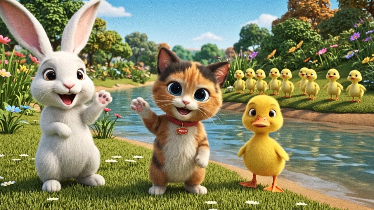 Mochi & Friends CARTOON | A Brave Mission to Help Little Chicks