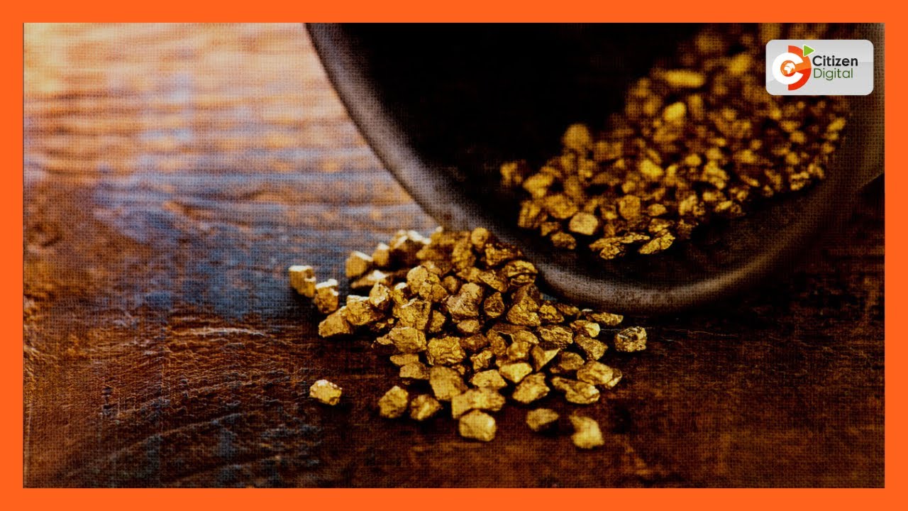 Residents disrupt road construction as they rush for gold