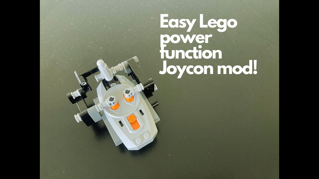 Lego power function remote control joystick mod