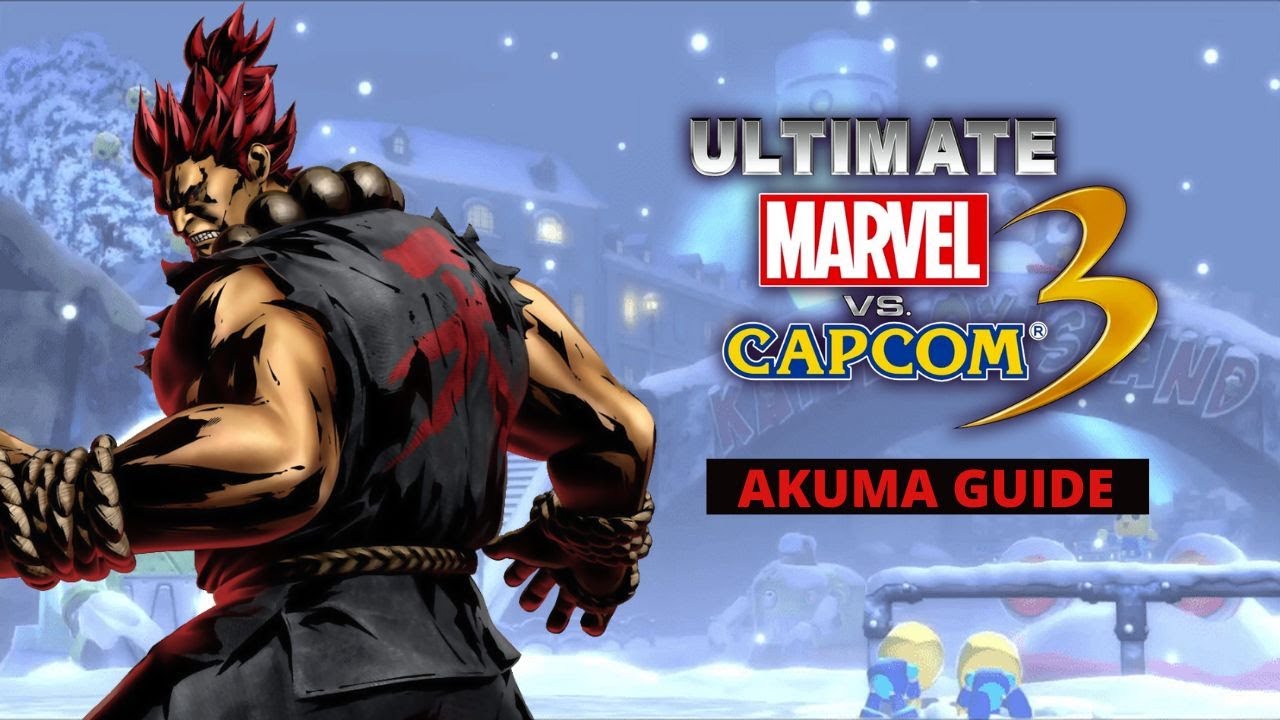 (Ultimate Marvel vs Capcom 3) Полное руководство по Акуме