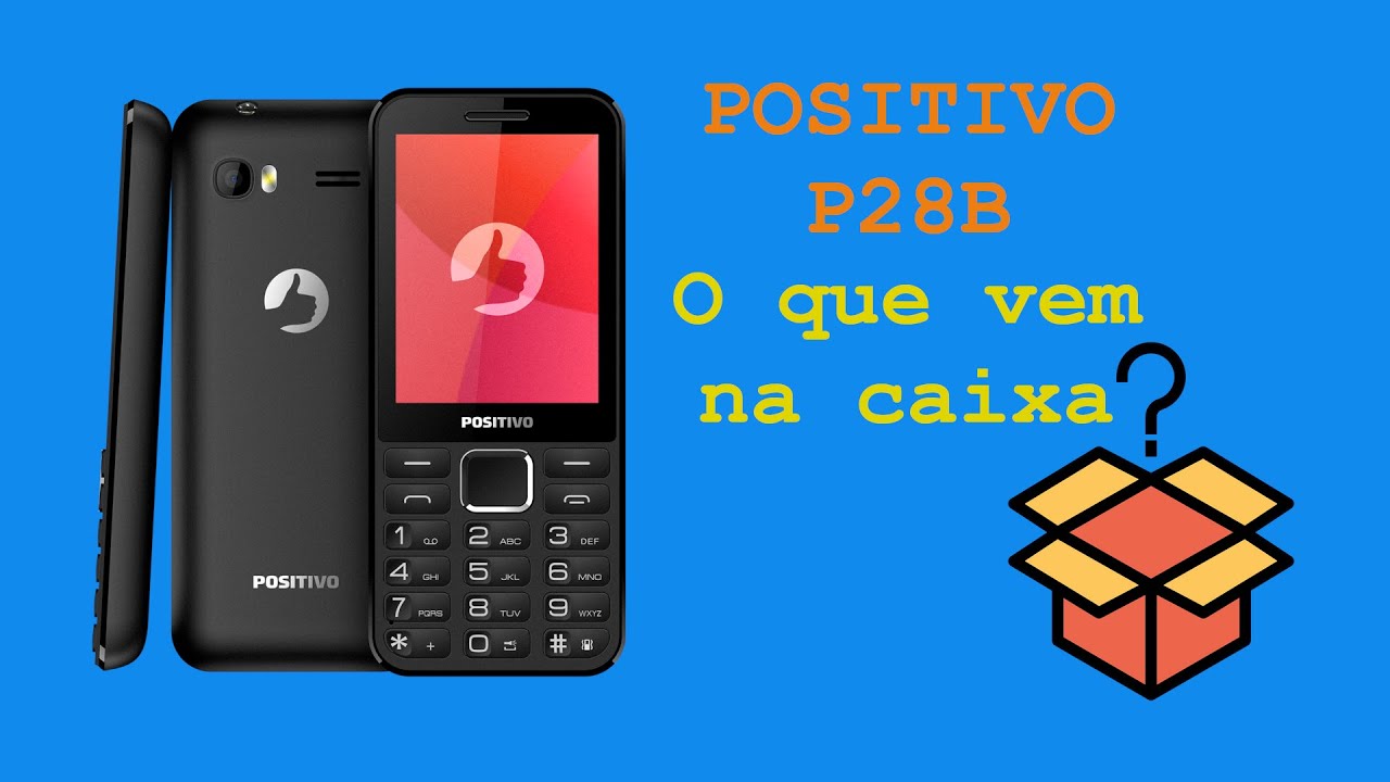 Positivo P28B: O que vem na caixa? [UNBOXING]