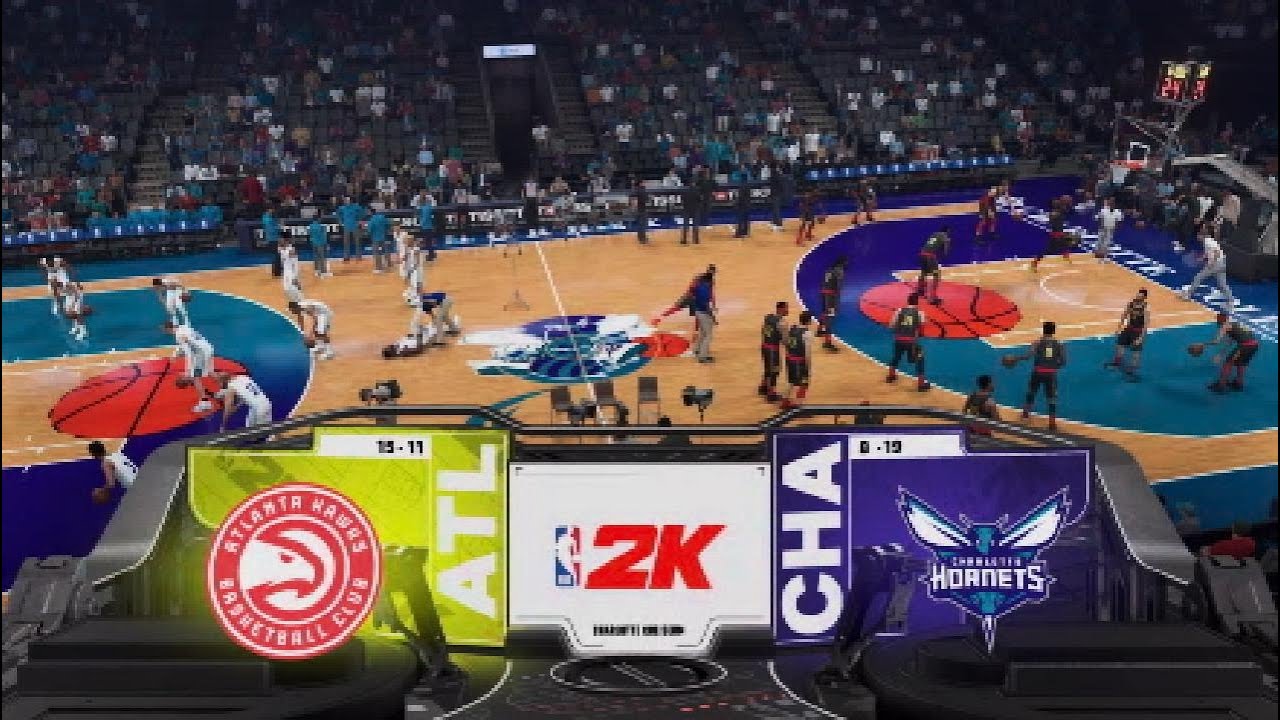 NBA2k26 MyNBA Eras 16/17 Charlotte Hornets Vs Atlanta Hawks