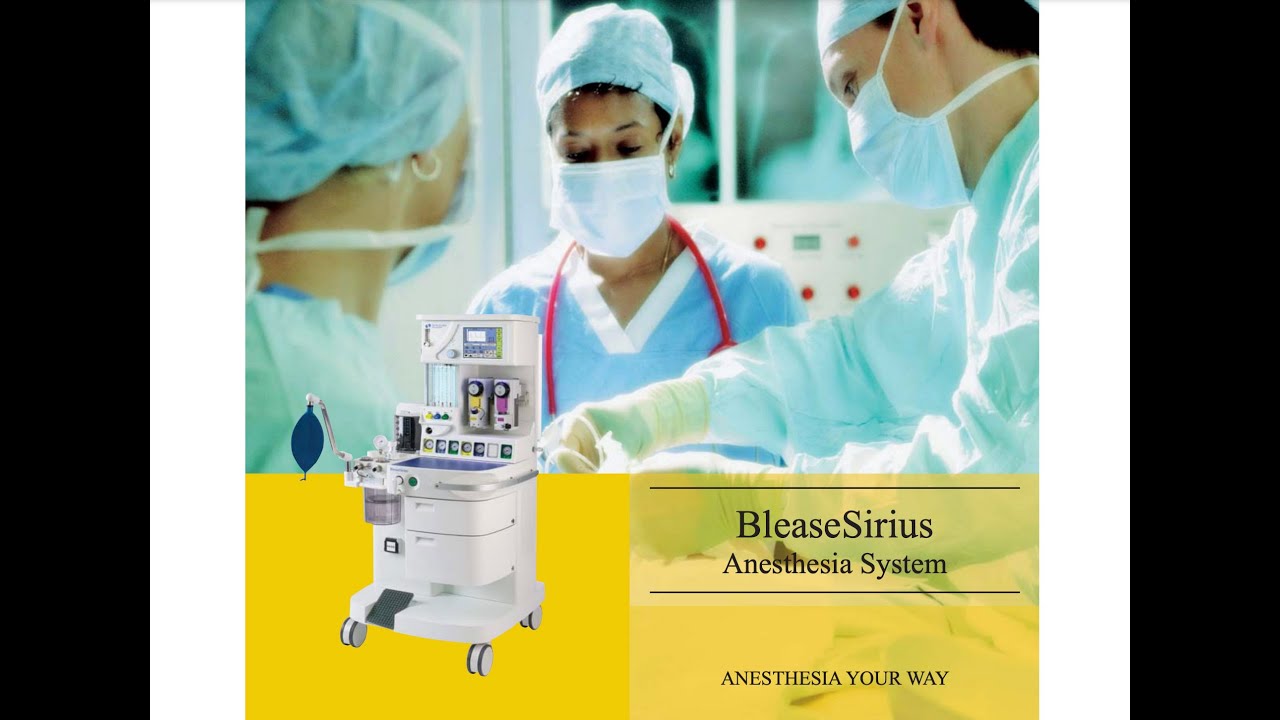 SPACElabs - Blease Sirius Anesthesia Machine