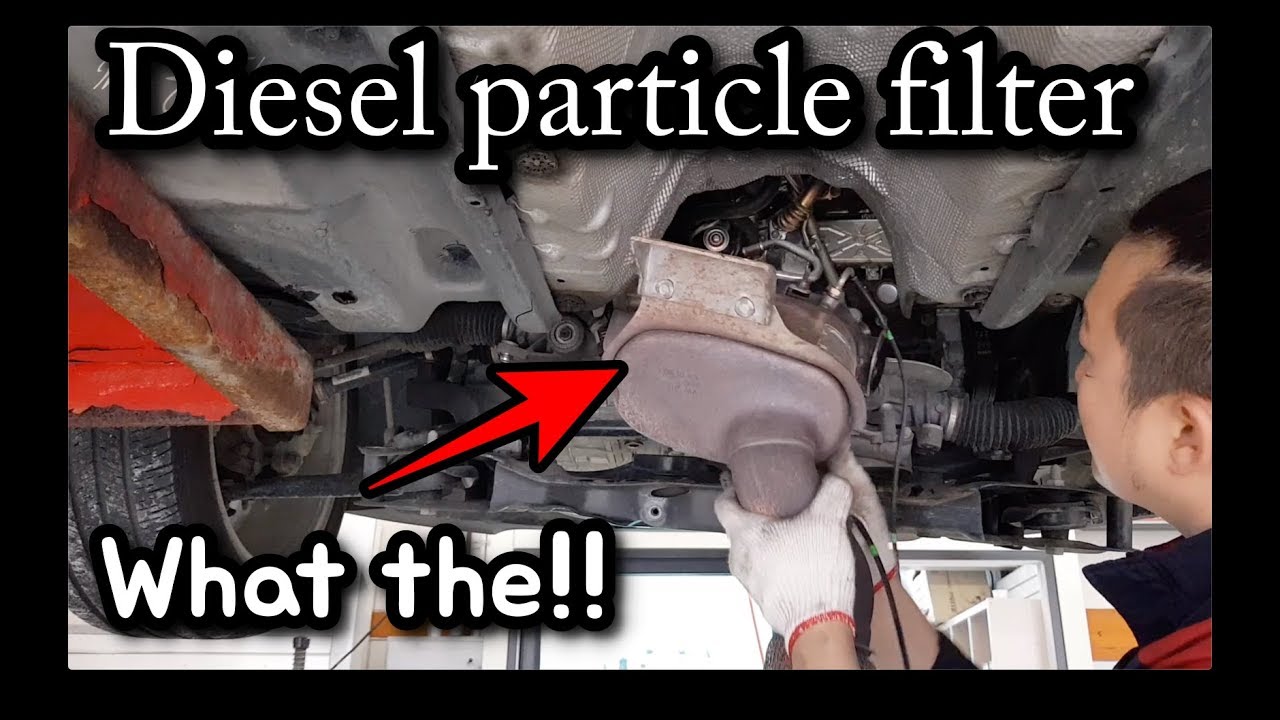 Difficult to remove DPF Volkswagen
