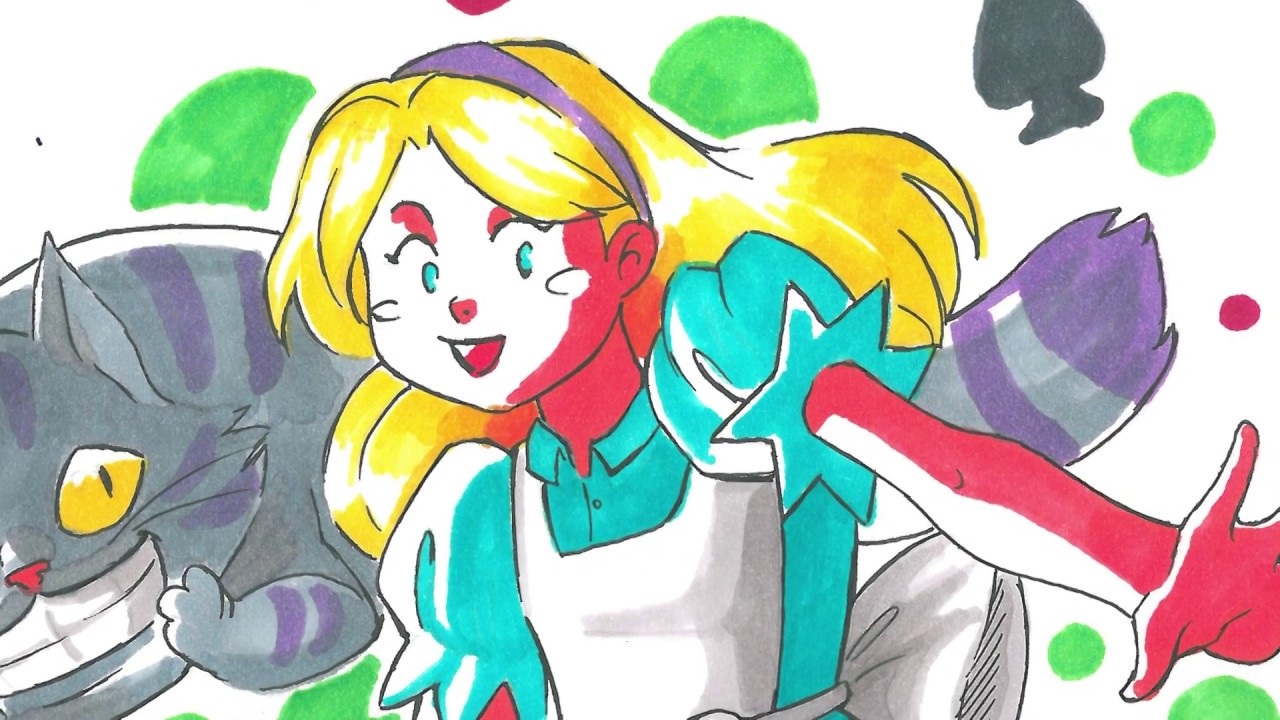 Ilustracion Boceto con MIR Dual Artist Marker Rotulador por @Vladwakinyan