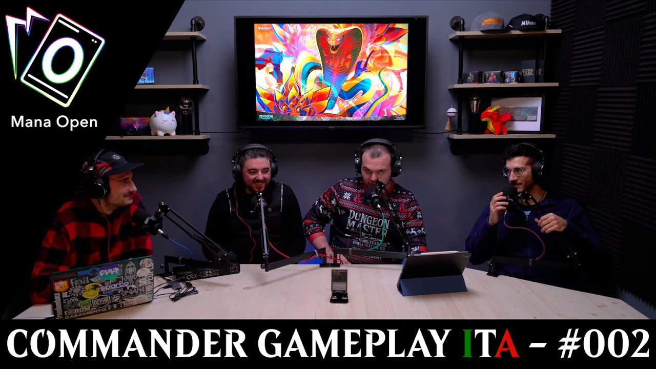 COMMANDER GAMEPLAY ITA #002 | Selvala vs Godo vs K'rrik vs Azami