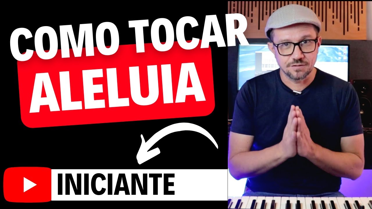 Como tocar a música Aleluia no teclado