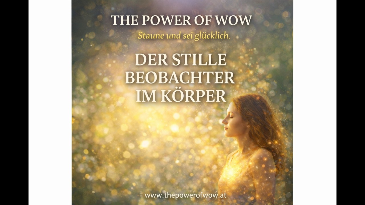 Der stille Beobachter ✨ | Gef&uuml;hrte Meditation f&uuml;r innere Stille & Bewusstsein | The Power of WOW