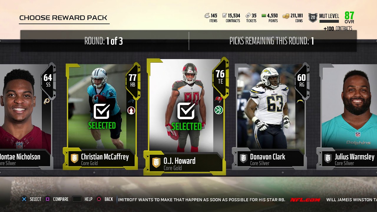 Madden 18 Ultimate Team: Legend Pack Opening 90 OVERALL PULL