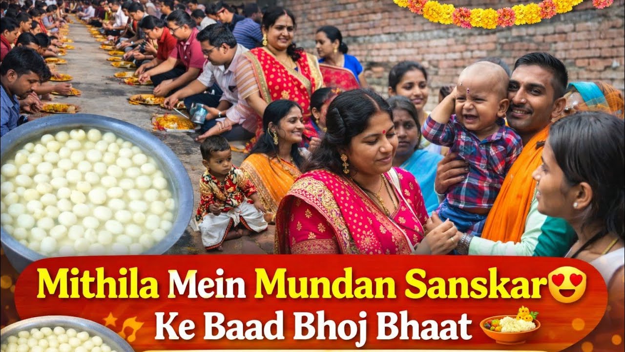 Maithili Bramhin Ke Ghar Ka Bhoj Bhaat 😍