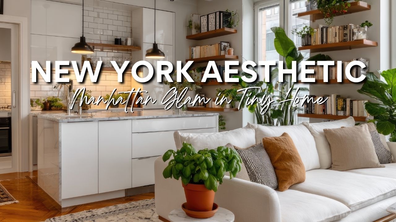 New York Aesthetic Meets Luxury: Small Spaces with Big Style