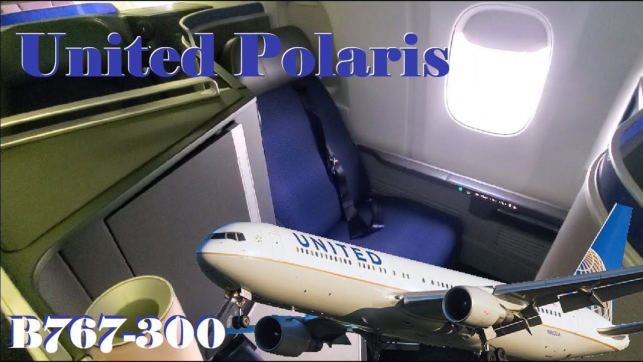United Airlines Polaris Business Class Review | Newark to Munich on the 767-300 | Polaris Lounge!
