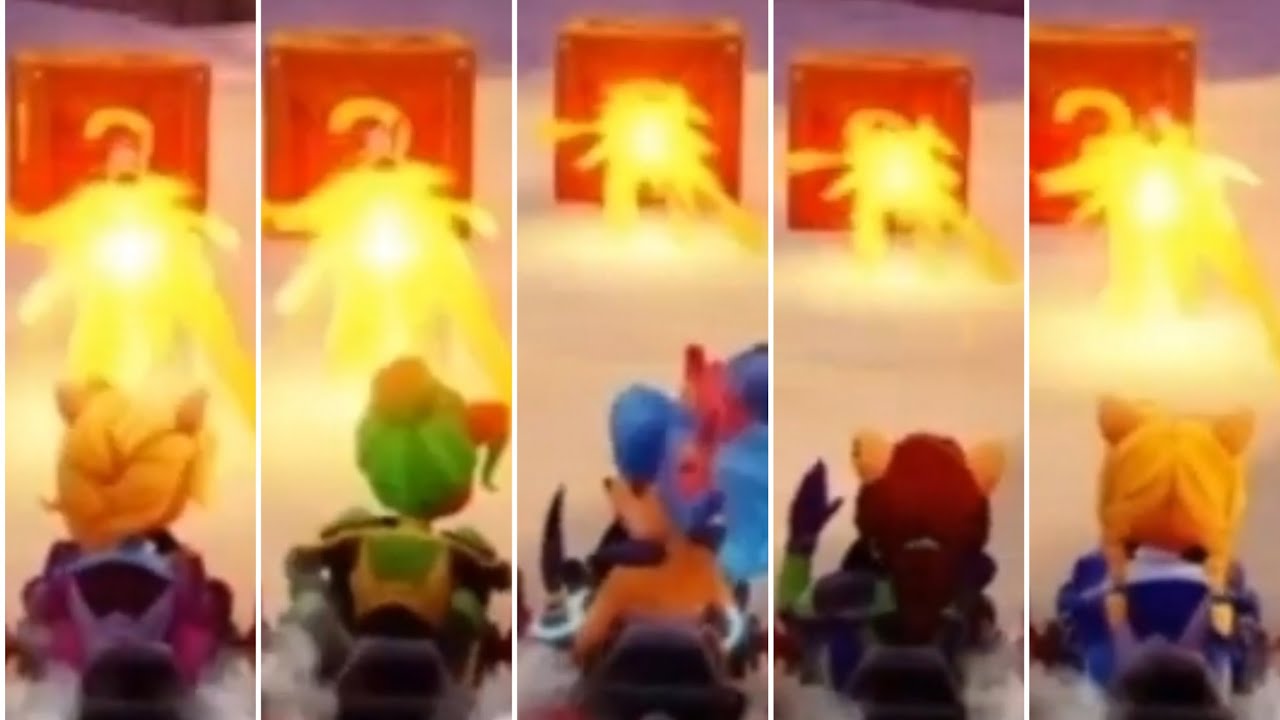 Crash Team Racing Nitro-Fueled All Characters Missile Interactions