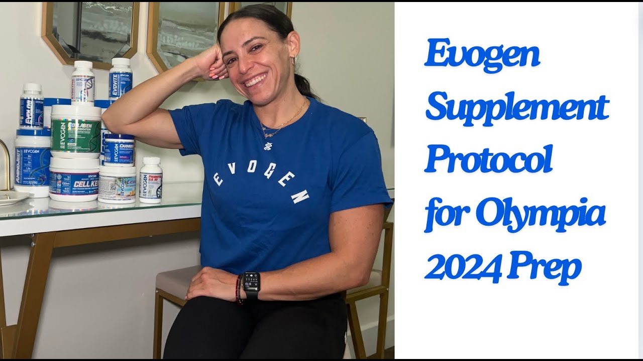 JACLYN BAKER-Evogen Supplement Protocol for my Olympia 2024 prep🧬