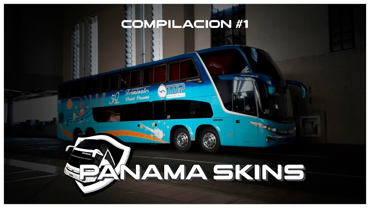 Compilación de buses interprovinciales de Panamá | Panama Skins