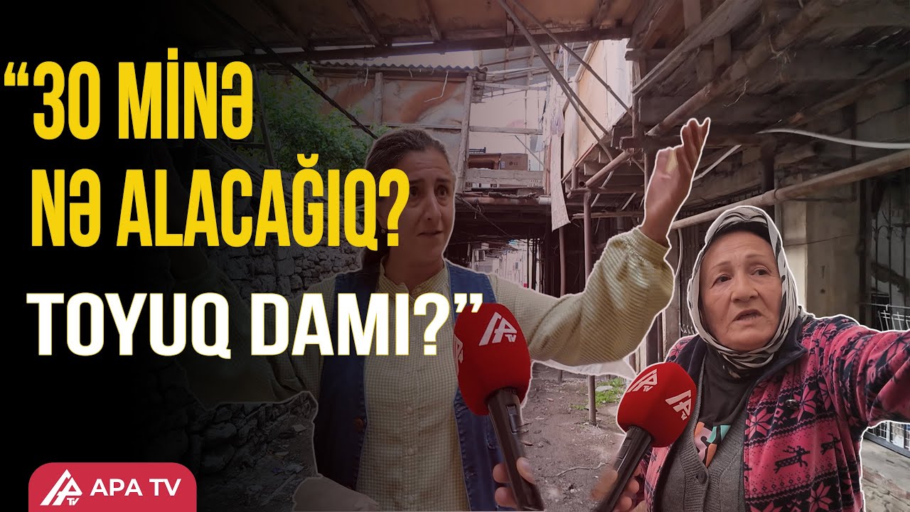 Bakıda “Vyetnam evləri” plana düşdü, sakinlər kompensasiya ilə razılaşmır – APA TV
