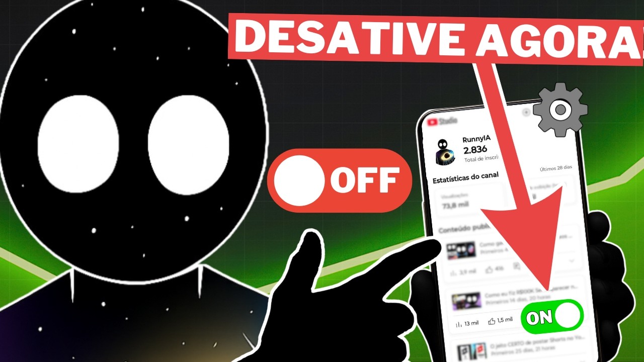 Zero Views? Sem Inscritos? DESATIVE ISSO AGORA!