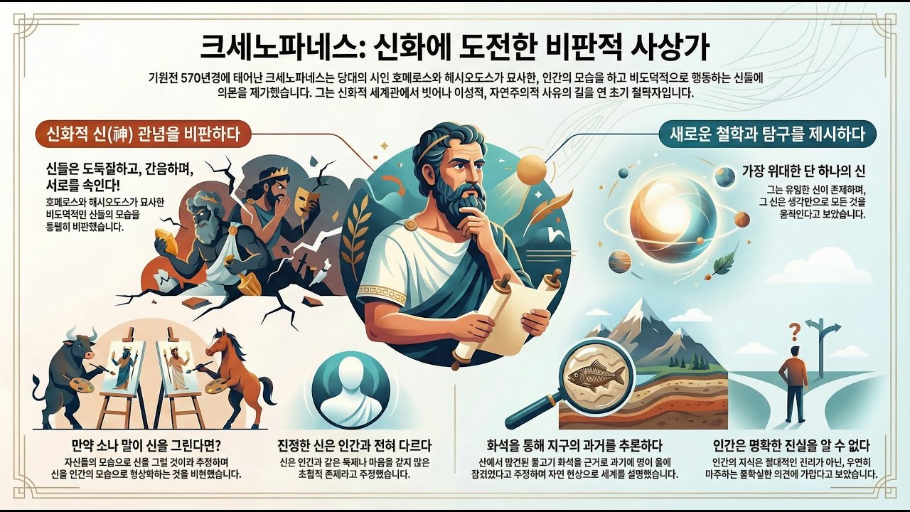 [서양철학사 5] 크세노파네스