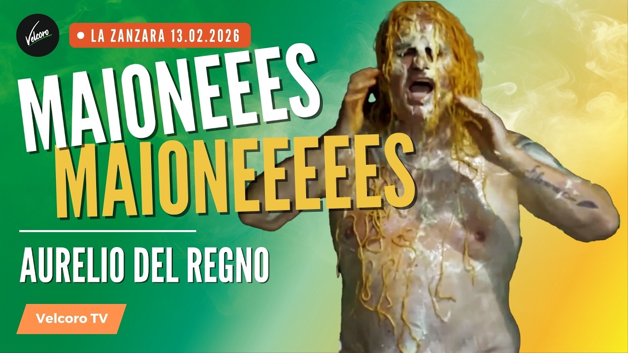 MAIONEEES MAIONEEEEEEEES - Aurelio Del Regno | La Zanzara del 13.02.2026