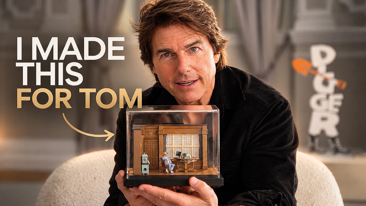 I Made a Miniature for Tom Cruise&hellip; Then Gave It to Him!