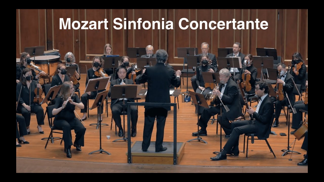 Mozart Sinfonia Concertante for Flute, Oboe, Horn and Bassoon