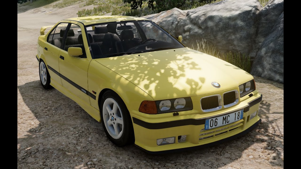 E36 BMW Efsanesi 3.18.İS italya Sokakların'da SteeringWheel Gameplay