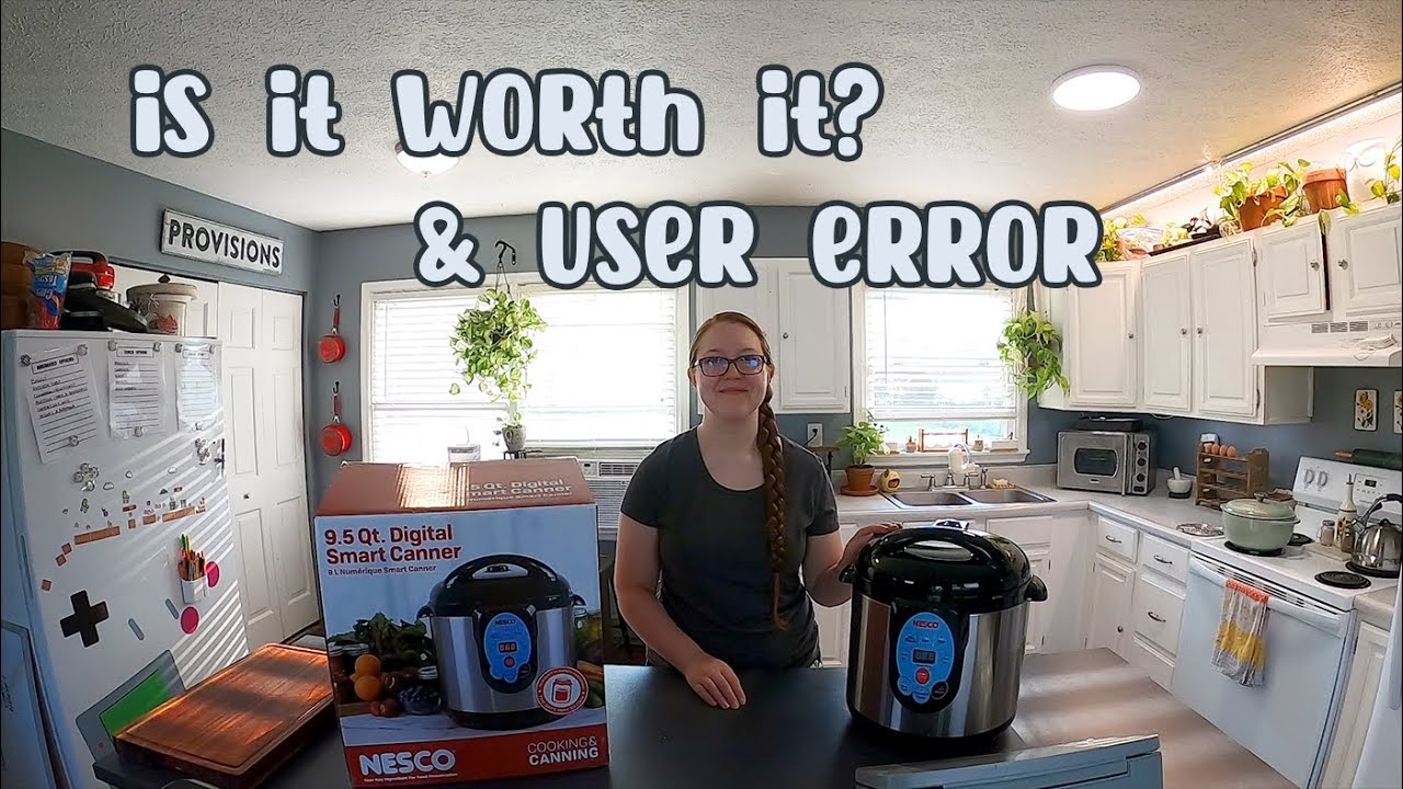 Unboxing & Testing my Nesco Pressure Canner! | Food Preservation