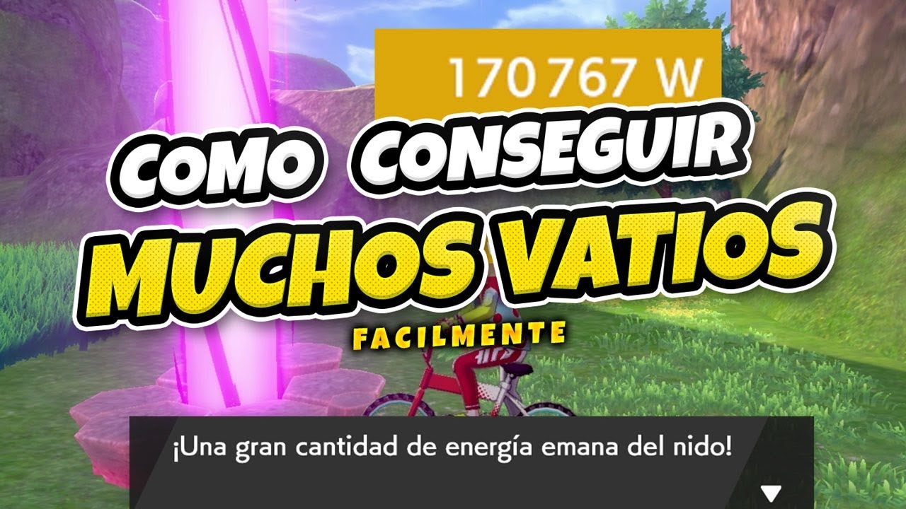 Como conseguir vatios fácilmente en Pokemon Espada y Pokemon Escudo