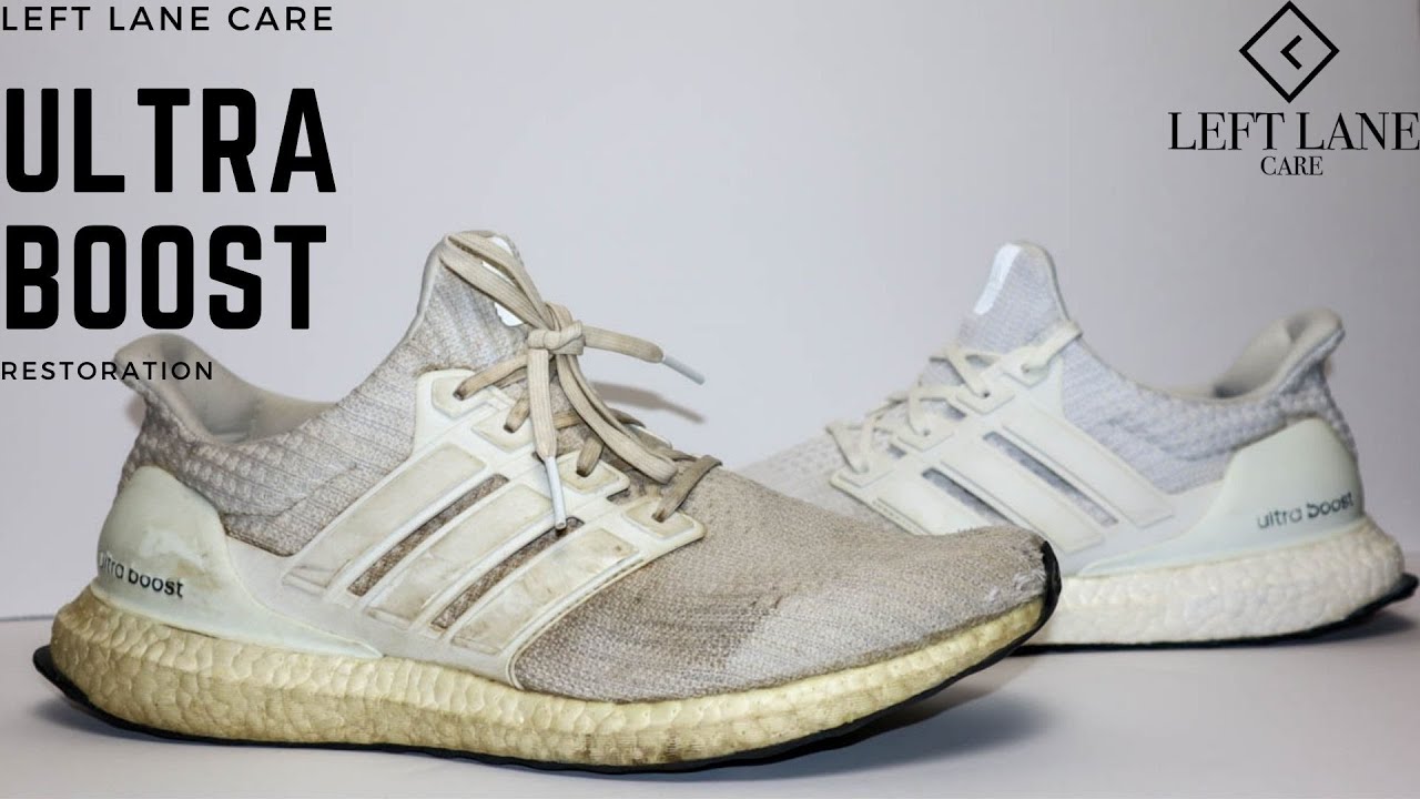 Adidas Ultra Boost Triple White Full Restoration!