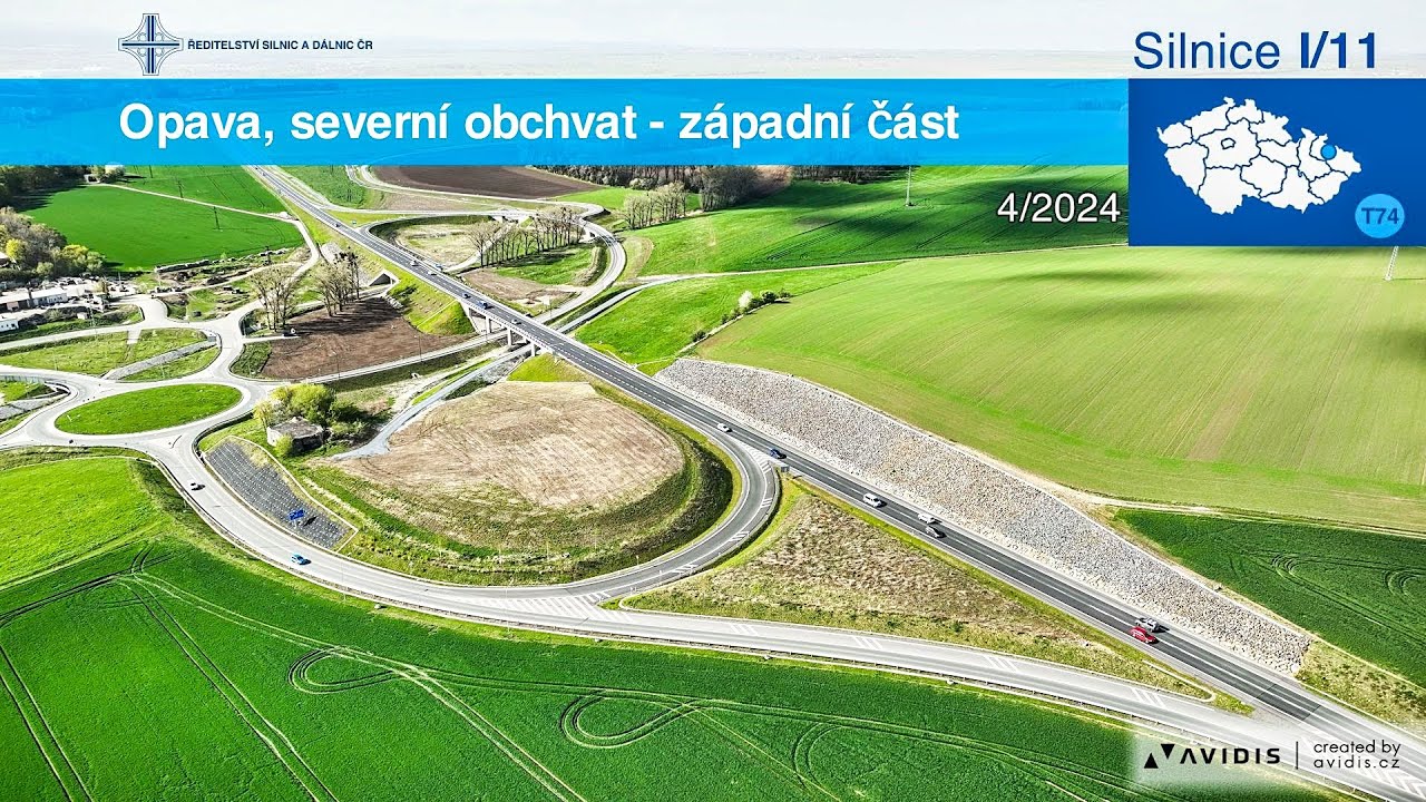 2023/08 - Opava, severní obchvat - západní část